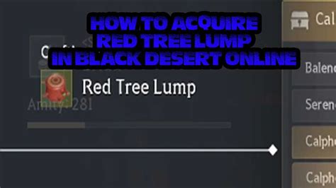 red tree lump bdo